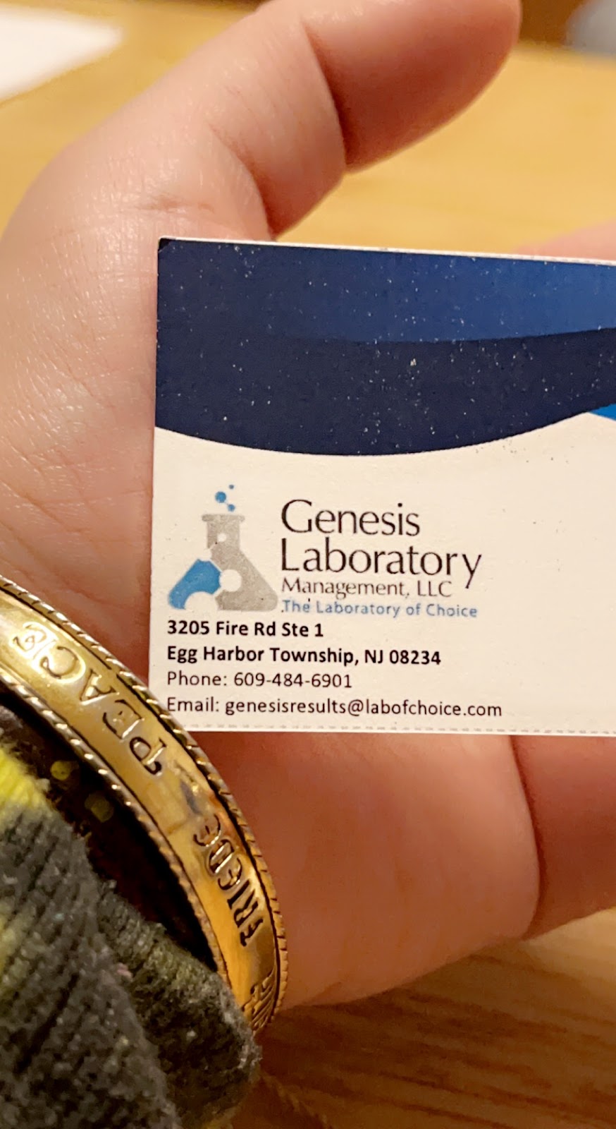 Genesis Laboratory Management | 3205 Fire Rd # B, Egg Harbor Township, NJ 08234 | Phone: (609) 484-6900