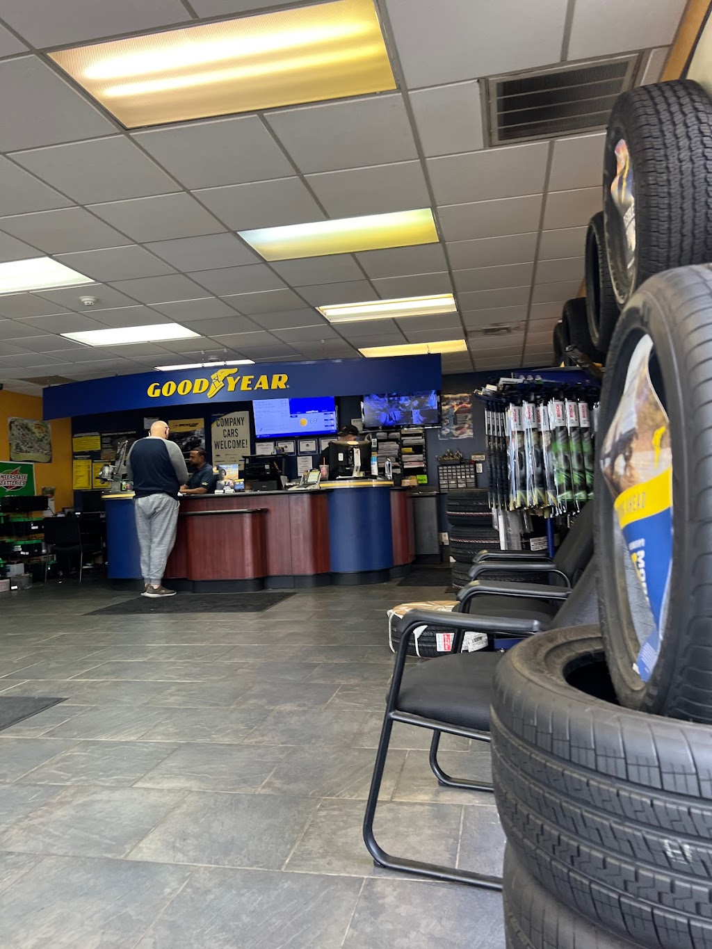 Goodyear Central Tire & Auto Repair of Linden | 914 W St Georges Ave, Linden, NJ 07036 | Phone: (908) 486-1223