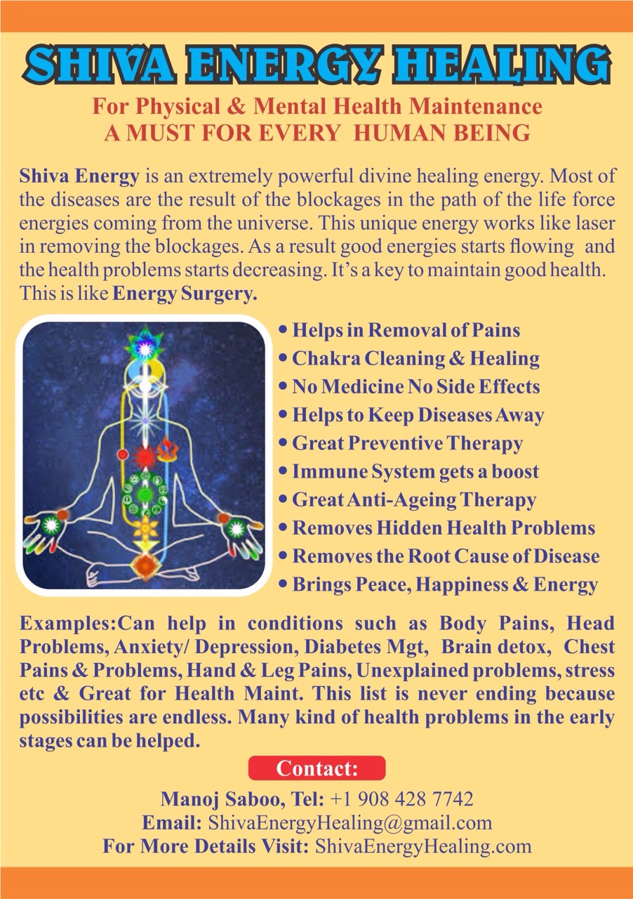 Shiva Energy Healing | 856 US-206 Suite B11, Hillsborough Township, NJ 08844 | Phone: (908) 428-7742
