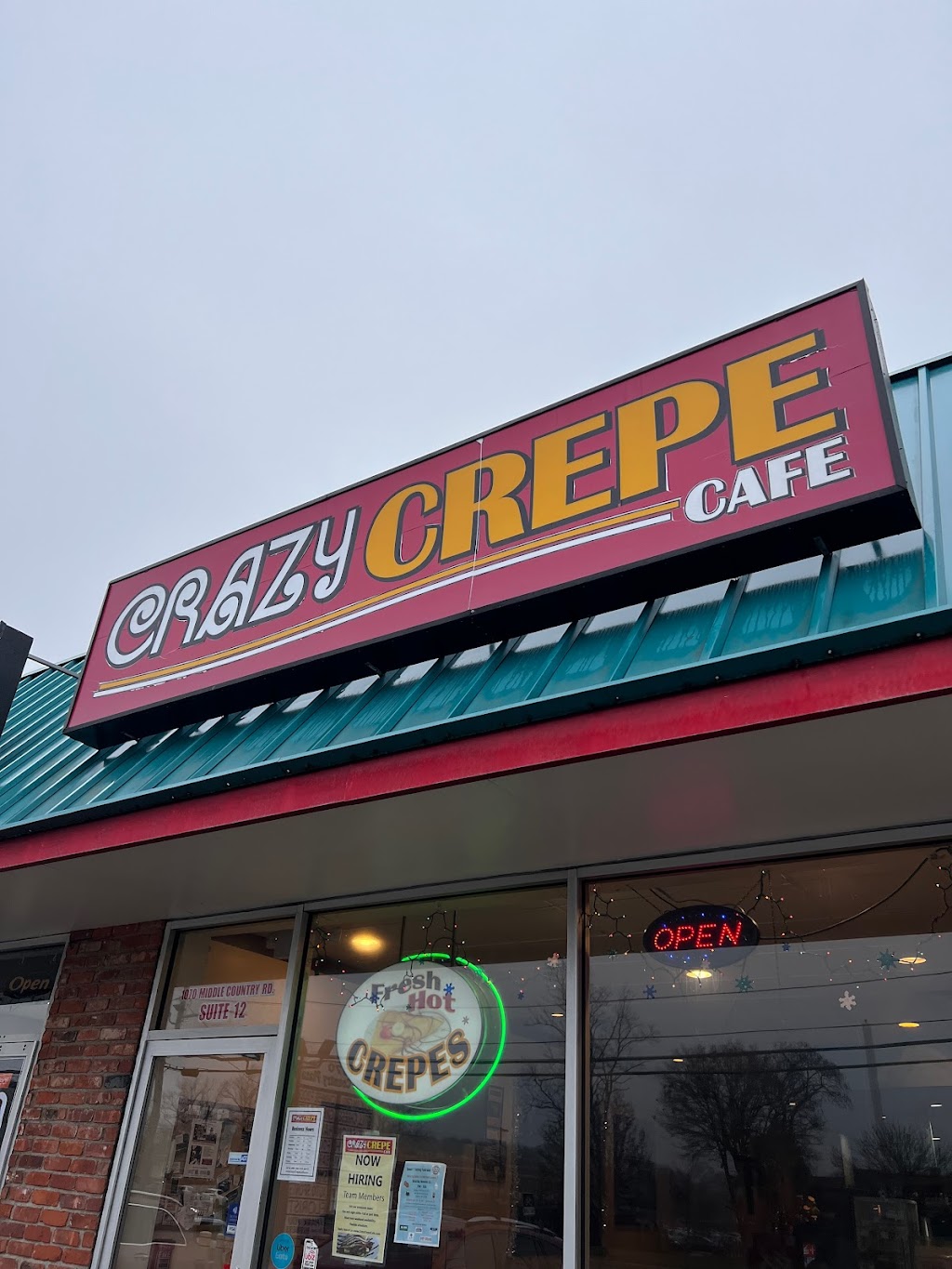 Crazy Crepe Cafe | 1070 Middle Country Rd, Selden, NY 11784 | Phone: (631) 451-2740