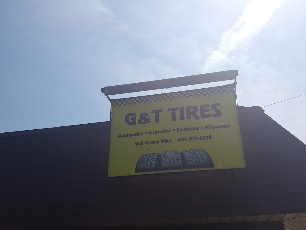 G & T Tires | 368 Gravel Pike # 1, Collegeville, PA 19426 | Phone: (484) 973-6528