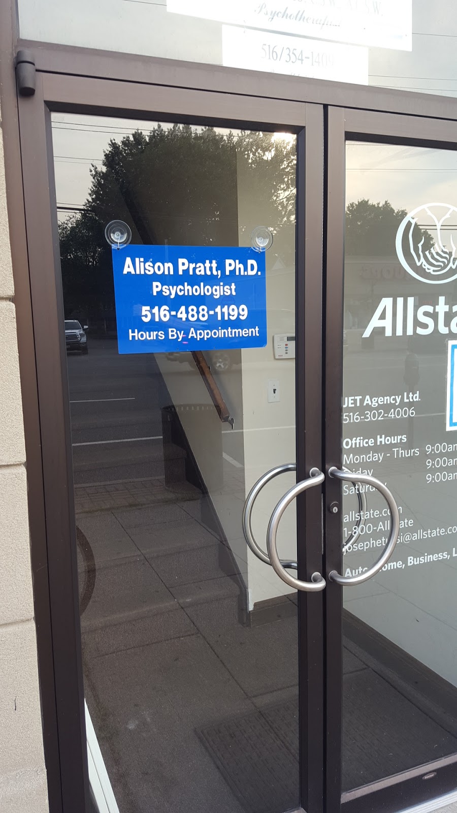 Pratt Alison PhD | 87 Covert Ave, Floral Park, NY 11001 | Phone: (516) 488-1199