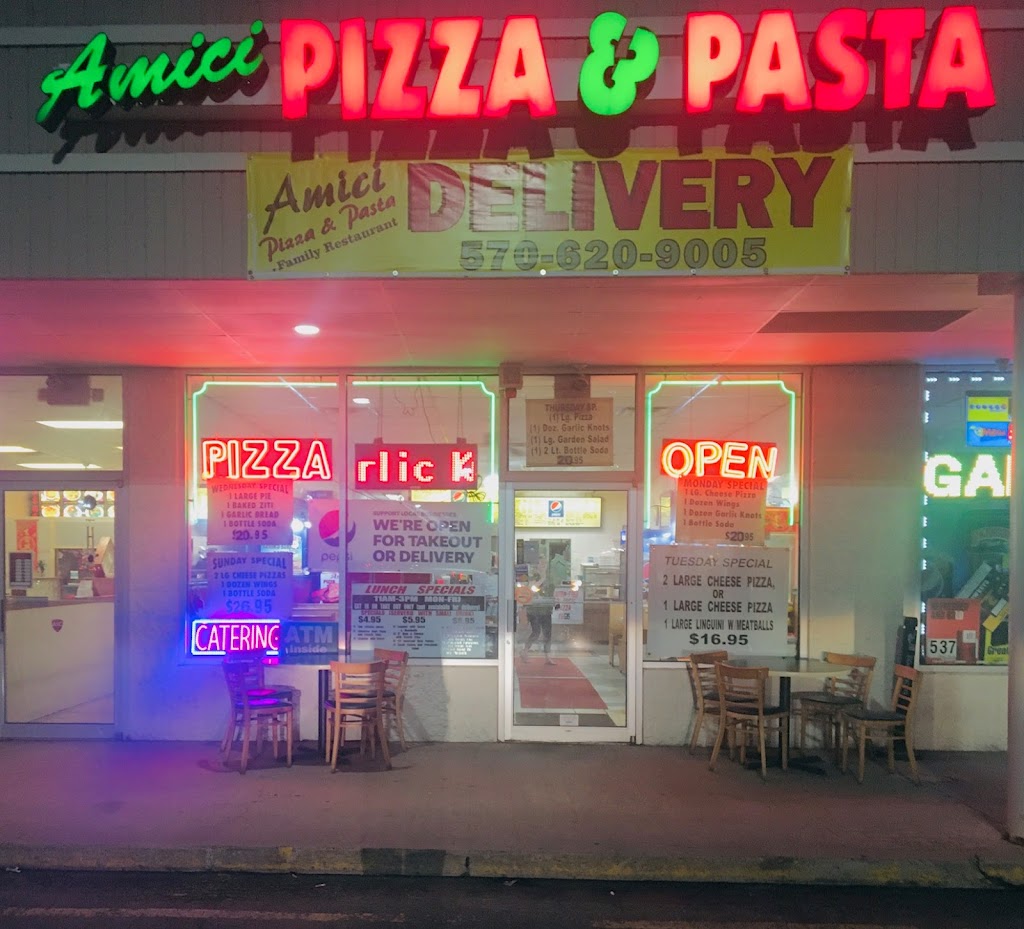 Amici Pizza & Pasta Family Restaurant | 2838 PA-611 #204, Tannersville, PA 18372 | Phone: (570) 620-9005