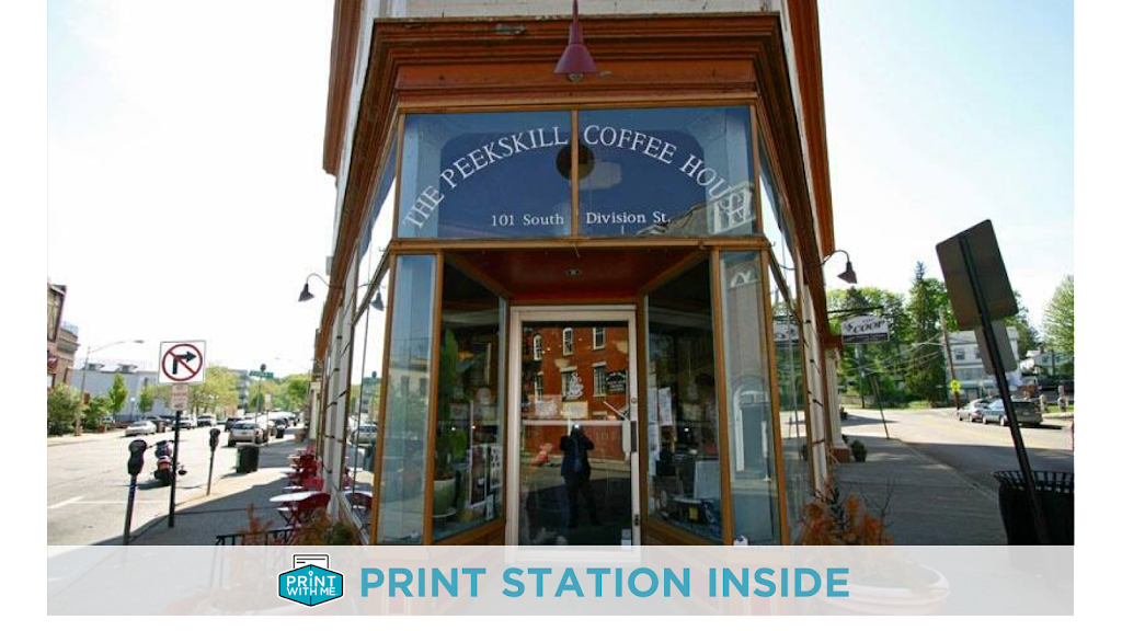 PrintWithMe Print Kiosk at Peekskill Coffee House | 101 S Division St, Peekskill, NY 10566 | Phone: (773) 797-2118