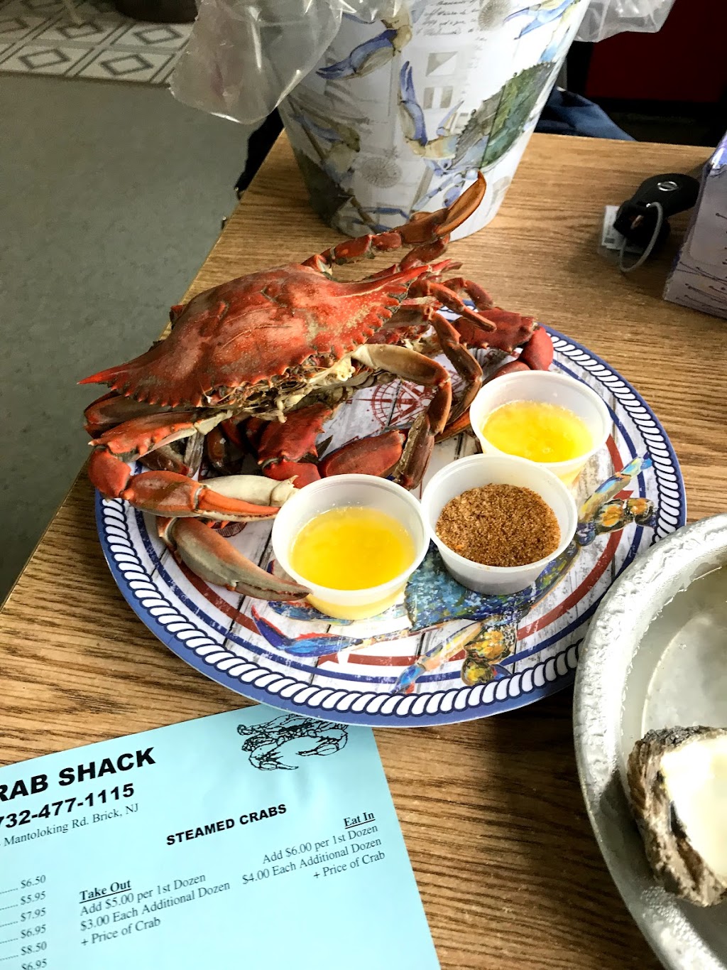 Crab Shack | 74 Mantoloking Rd, Brick Township, NJ 08723 | Phone: (732) 477-1115