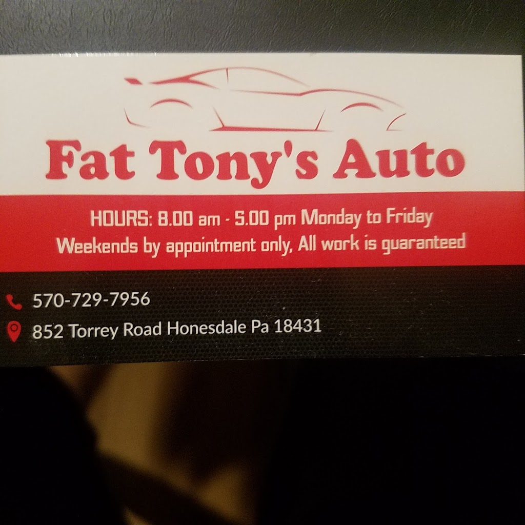 Fat Tonys Auto | 852 Torrey Rd, Honesdale, PA 18431 | Phone: (570) 729-7956