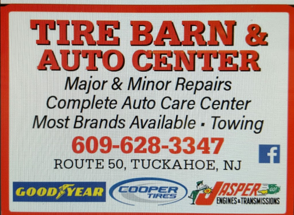 Tire Barn & Auto Center | 1991 NJ-50, Tuckahoe, NJ 08250 | Phone: (609) 628-3347