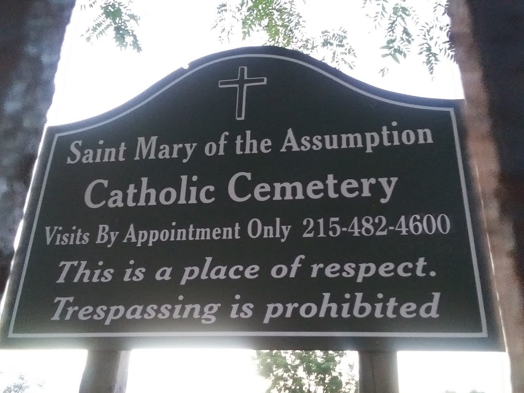 Saint Mary of the Assumption Cemetery | 370 Lemonte St, Philadelphia, PA 19128 | Phone: (215) 482-4600
