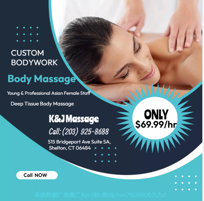K&J Massage | 515 Bridgeport Ave #5A, Shelton, CT 06484 | Phone: (203) 925-8688