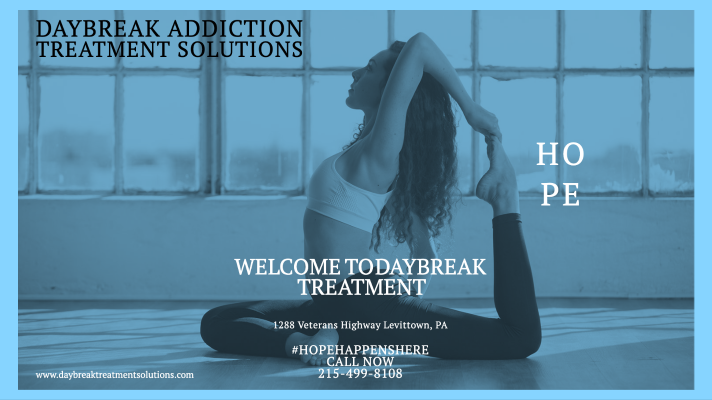 DayBreak Addiction Treatment Solutions | 1288 Veterans Hwy, Levittown, PA 19056 | Phone: (215) 449-8108