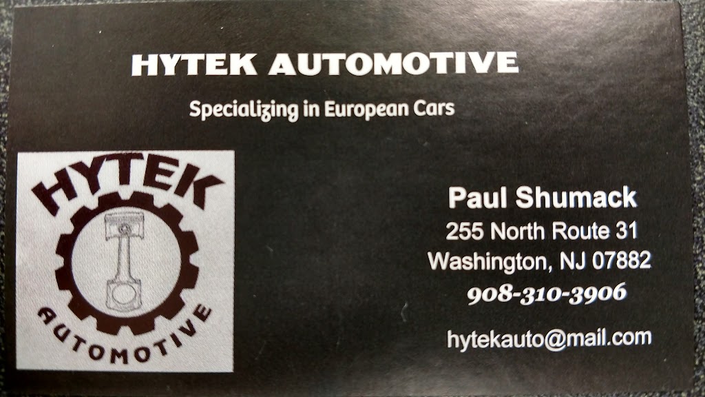 Hytek Automotive | 255 NJ-31, Washington, NJ 07882 | Phone: (908) 310-3906