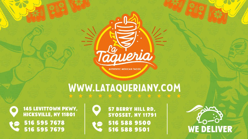 La Taqueria | 145 Levittown Pkwy, Hicksville, NY 11801 | Phone: (516) 595-7678