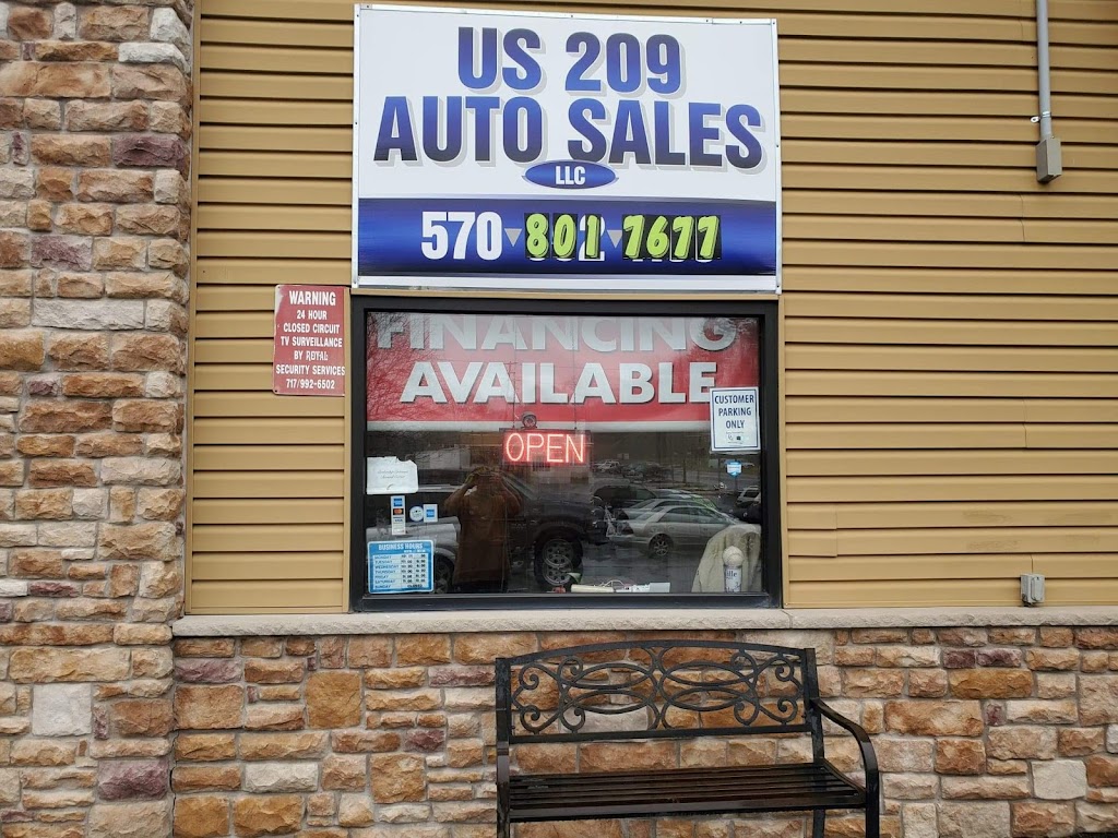 US. 209 Auto Sales LLC | 2205 US-209 Suite B, Sciota, PA 18354 | Phone: (570) 229-2596