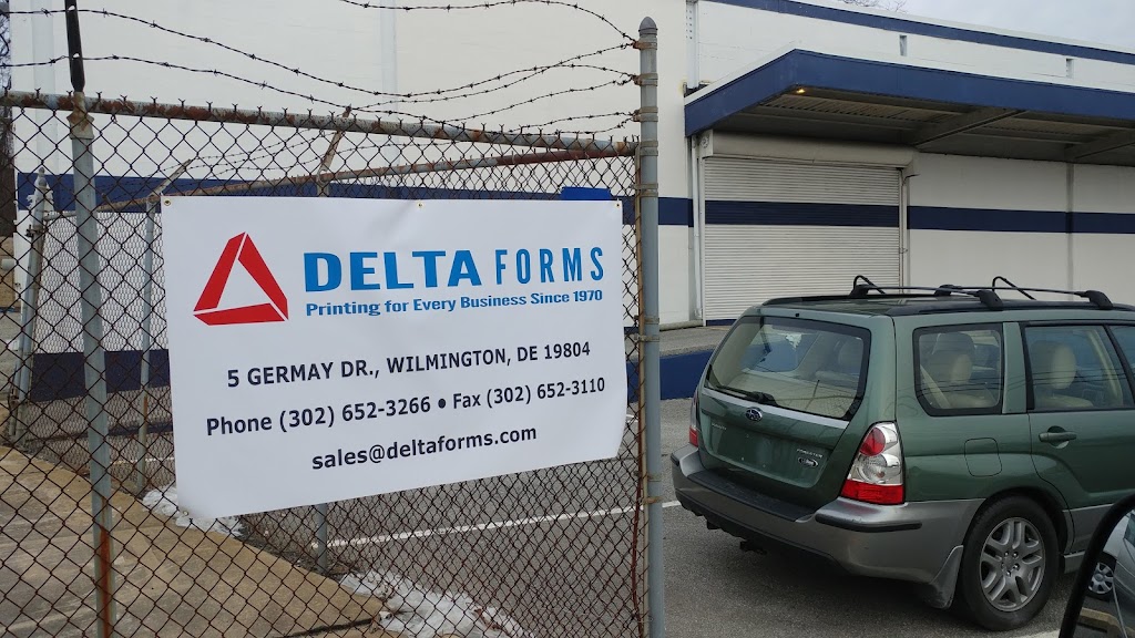 Delta Forms Printing Company | 5 Germay Dr, Wilmington, DE 19804 | Phone: (302) 652-3266