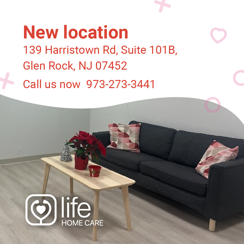 Life Home Care | Senior Home Care Agency | 139 Harristown Rd suite 101b, Glen Rock, NJ 07452 | Phone: (973) 273-3441