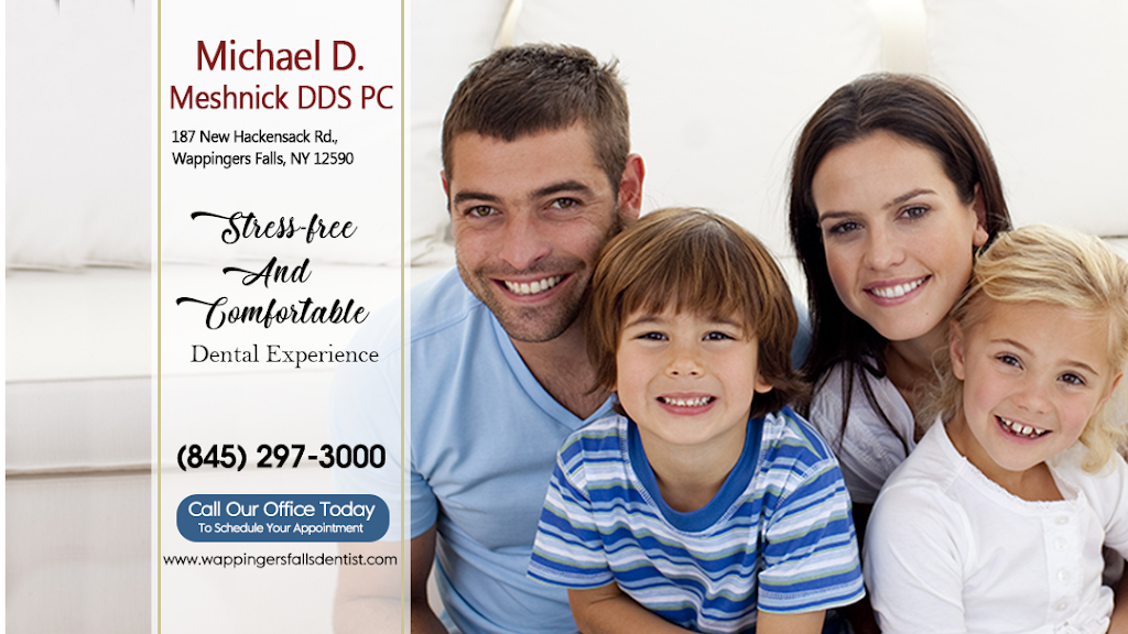 Michael D. Meshnick DDS PC | 187 New Hackensack Rd, Wappingers Falls, NY 12590 | Phone: (845) 297-3000