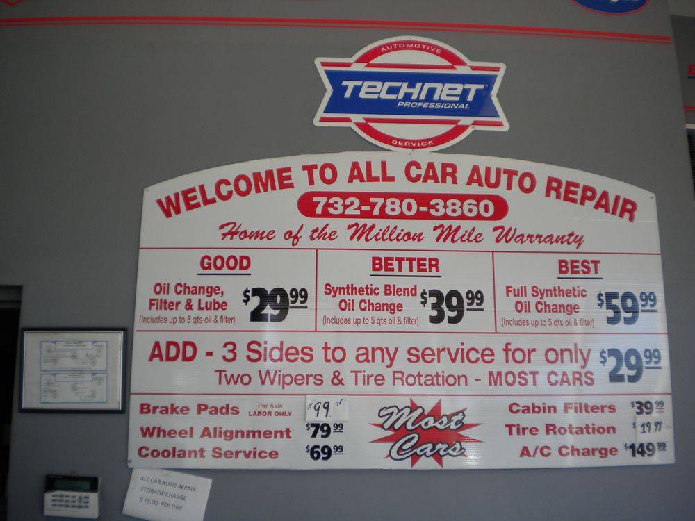 All Car Auto Repair Llc. | 84 Tracy Station Rd, Manalapan Township, NJ 07726 | Phone: (732) 780-3860