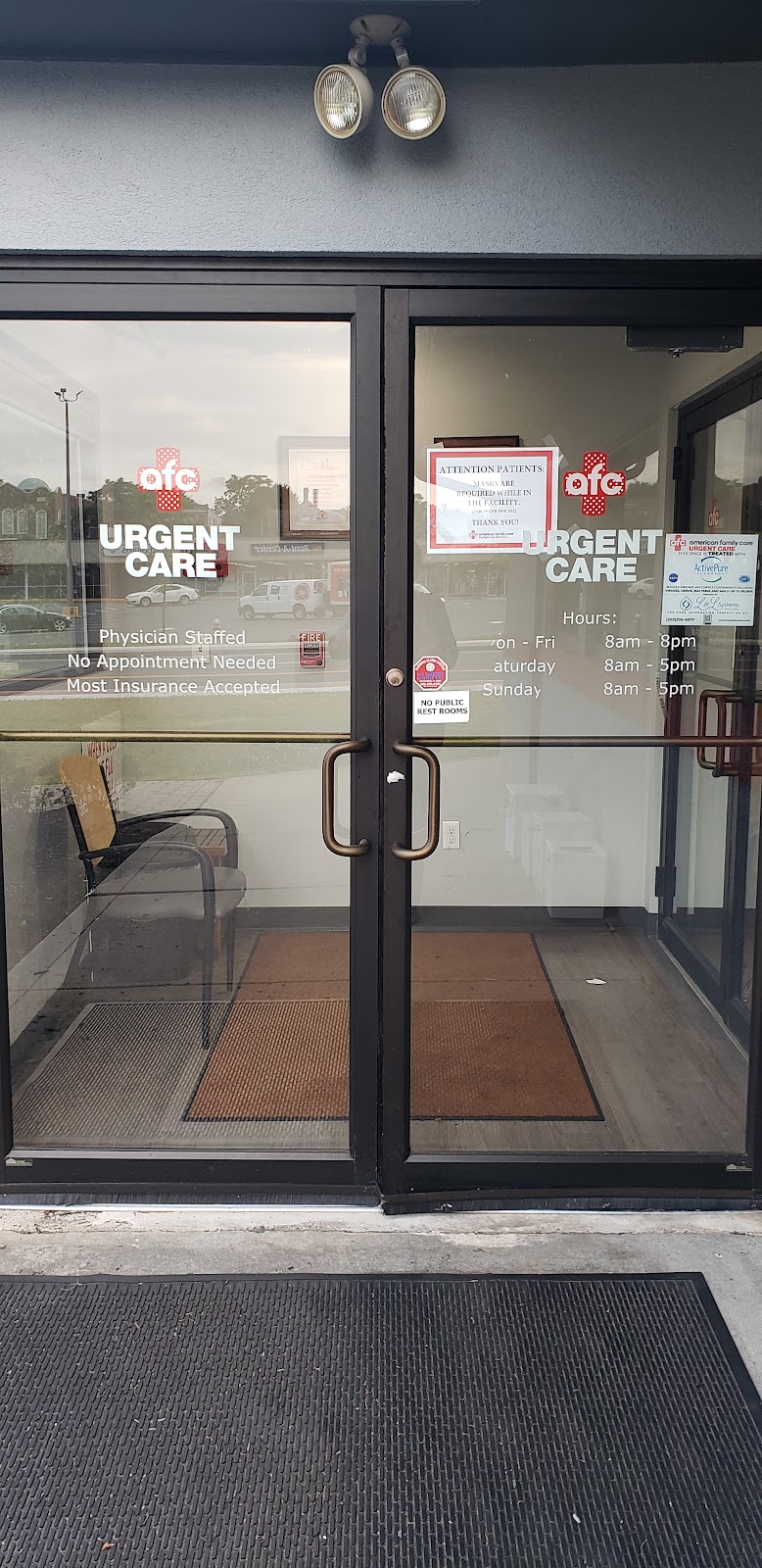 AFC Urgent Care New Britain | 135 E Main St, New Britain, CT 06051 | Phone: (860) 357-6899