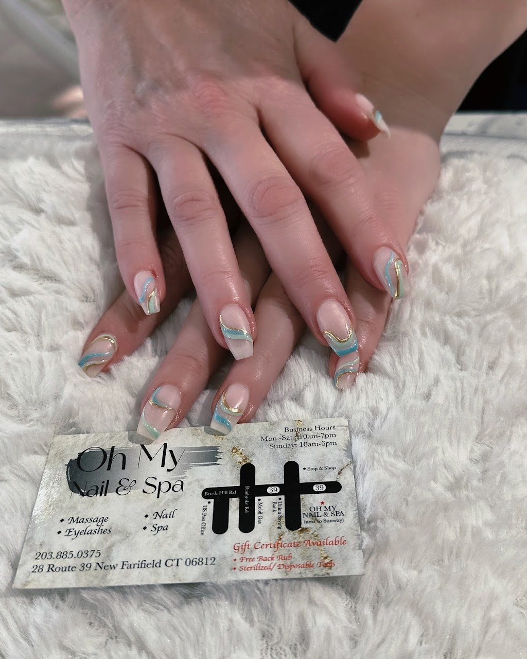 Oh My Nails | 28 CT-39, New Fairfield, CT 06812 | Phone: (203) 885-0375