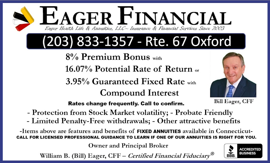 EAGER FINANCIAL | 441 Oxford Rd Suite 2-A, Oxford, CT 06478 | Phone: (203) 833-1357