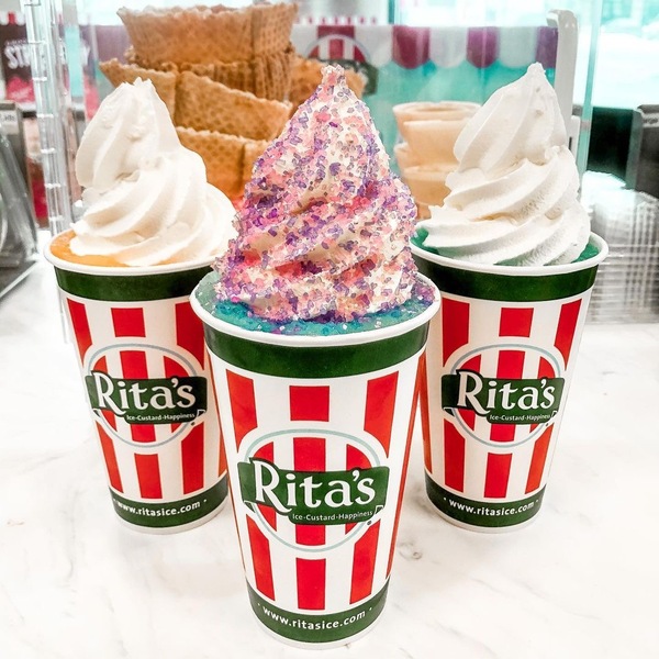 Ritas Italian Ice & Frozen Custard | 2465 S Broad St # F5, Hamilton Township, NJ 08610 | Phone: (609) 888-0800