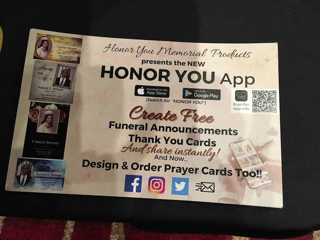 Honor You Memorial Products | 447 Orange Rd, Montclair, NJ 07042 | Phone: (973) 744-7101