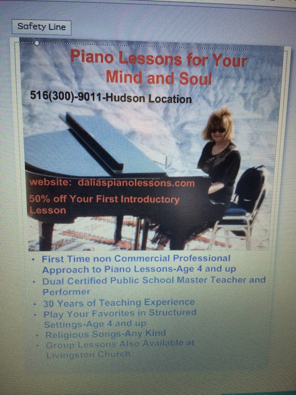 Dalias Piano Lessons | SDA Church, 2781 US-9, Hudson, NY 12534 | Phone: (516) 300-9011