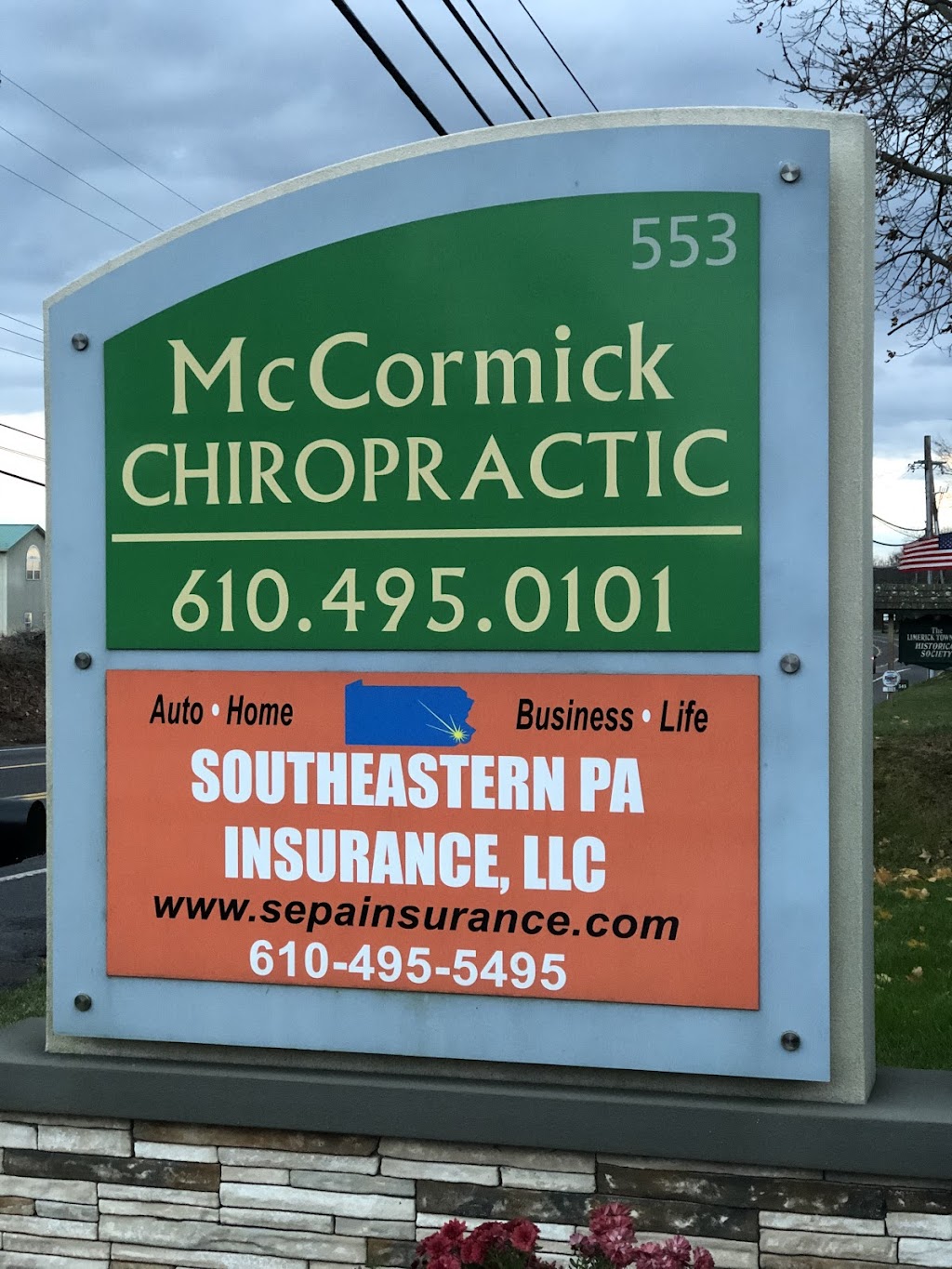 McCormick Chiropractic | 553 W Ridge Pike, Linfield, PA 19468 | Phone: (610) 495-0101