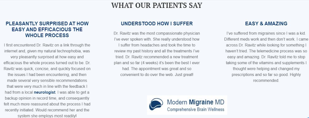 Modern Migraine MD | 24 W Water St, Toms River, NJ 08753 | Phone: (917) 983-1943