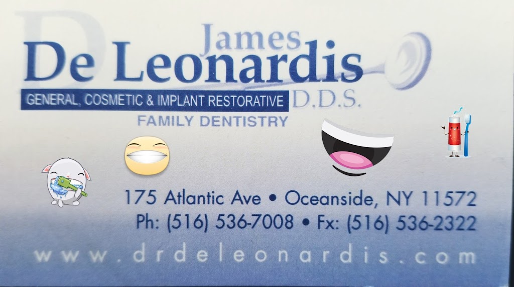 James De Leonardis, DDS | 175 Atlantic Ave #1, Oceanside, NY 11572 | Phone: (516) 536-7008