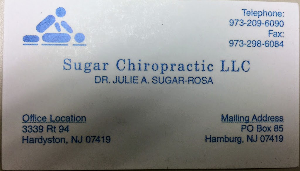 Julie A. Sugar-Rosa, DC | 3339 NJ-94 unit 5, Hamburg, NJ 07419 | Phone: (973) 209-6090