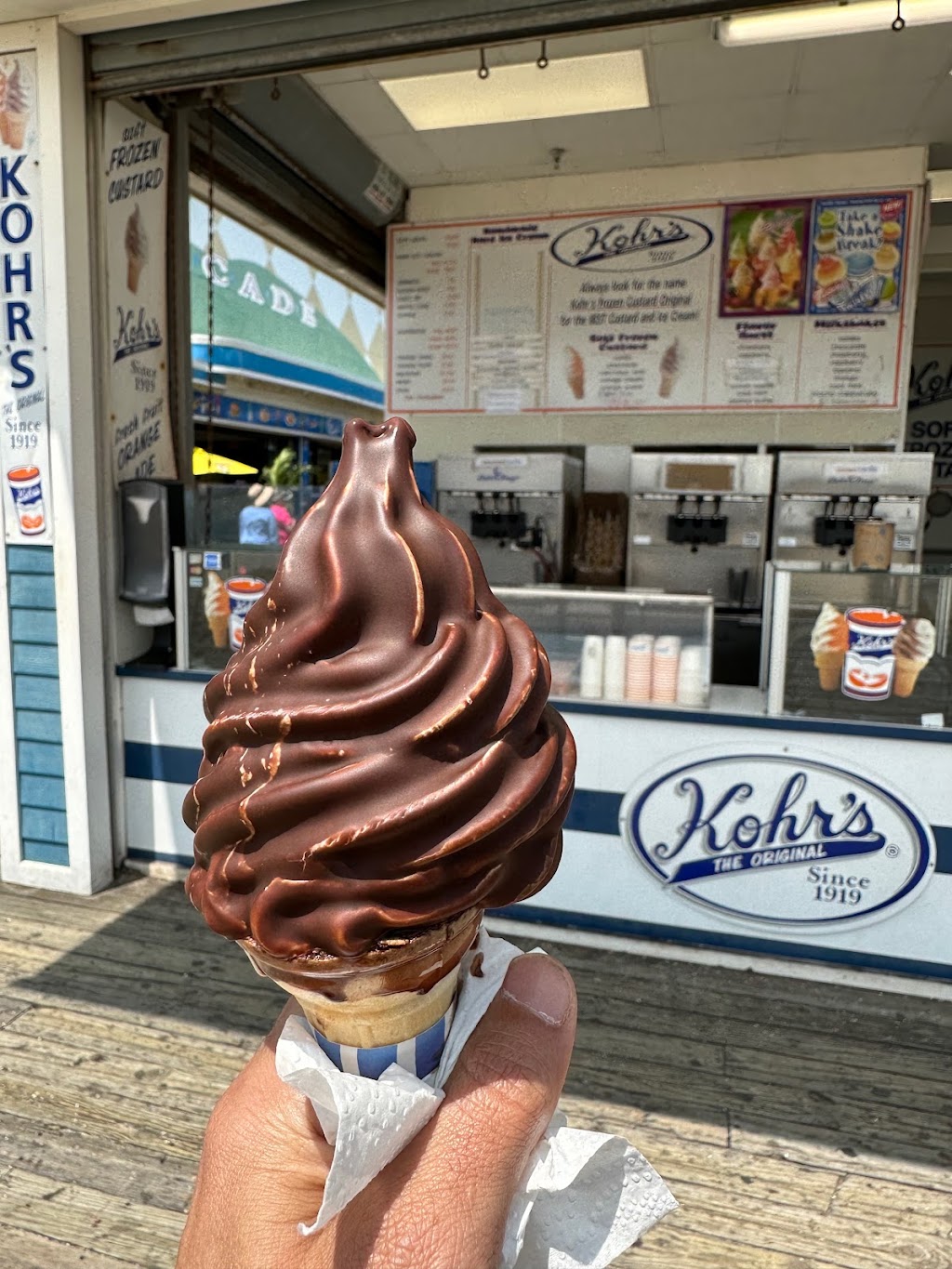 Kohrs Frozen Custard The Original | 1927 Promenade, Seaside Park, NJ 08752 | Phone: (732) 250-6062