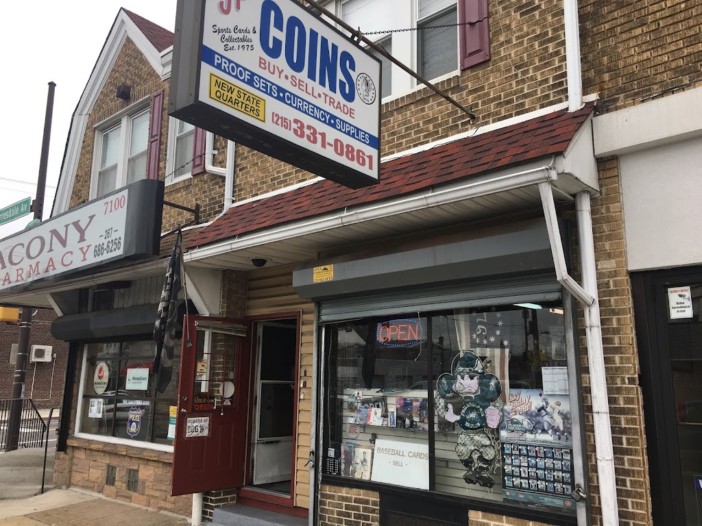 J P Coins-Currency-Cards | 7102 Torresdale Ave, Philadelphia, PA 19135 | Phone: (215) 331-0861