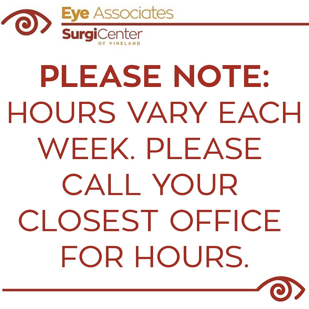 Eye Associates & SurgiCenter | 251 S Lincoln Ave, Vineland, NJ 08361 | Phone: (856) 691-8188