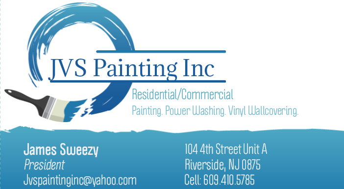 JVS Painting Inc. | 104 4th St Unit A, Riverside, NJ 08075 | Phone: (856) 461-5888