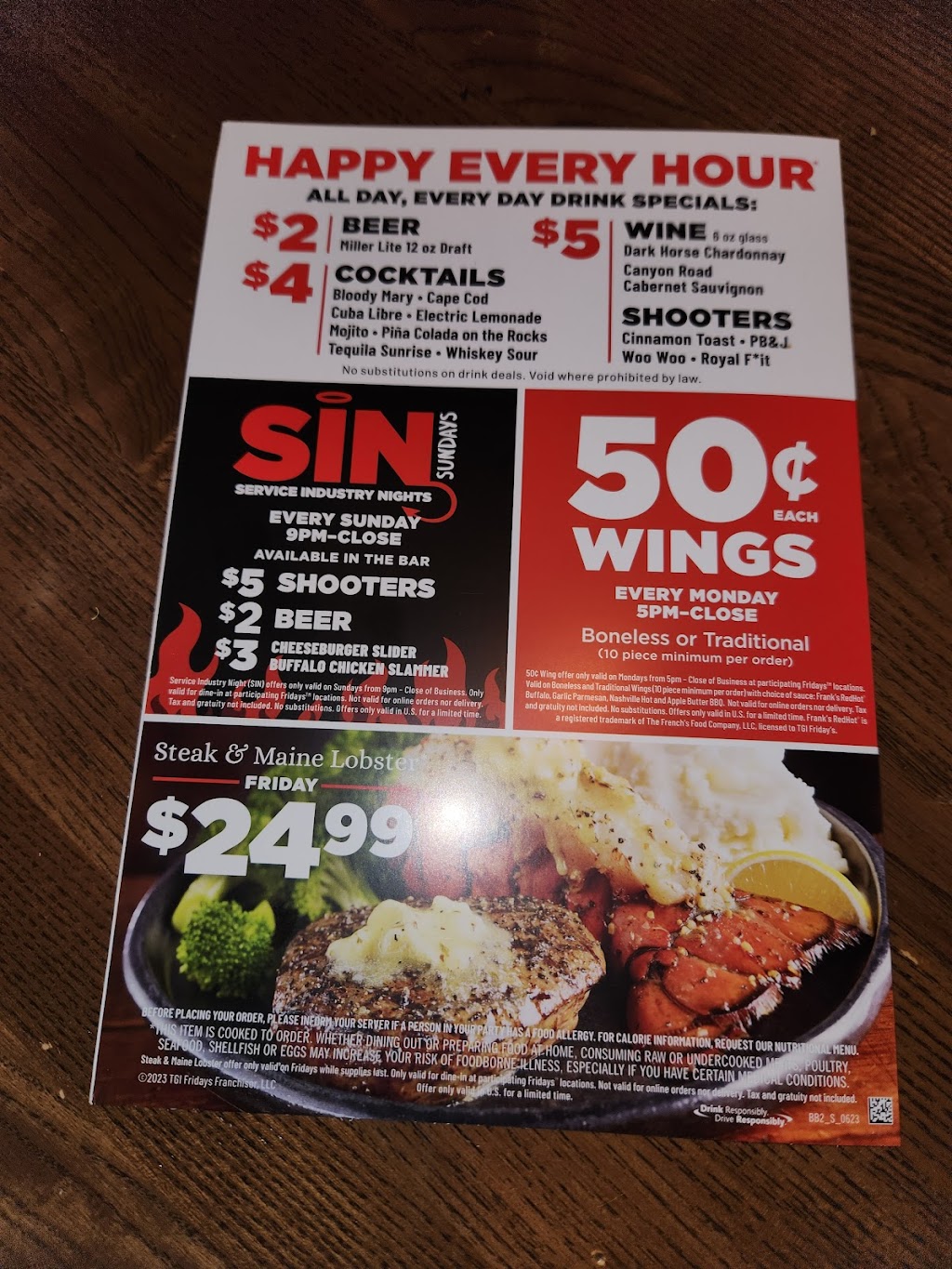 TGI Fridays | 4482 Palisades Center Dr, West Nyack, NY 10994 | Phone: (845) 348-1185