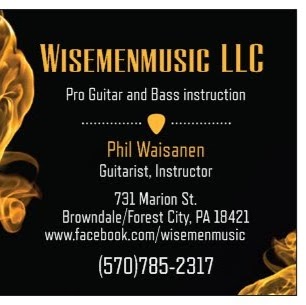 Wisemenmusic LLC | 731 Marion St, Browndale, PA 18421 | Phone: (570) 785-2317