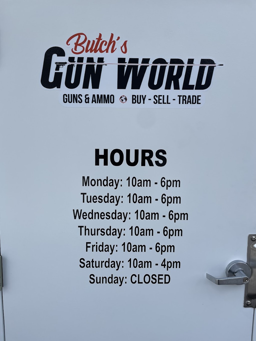 Butchs Gun World | 2057 W Landis Ave, Vineland, NJ 08360 | Phone: (856) 692-1010