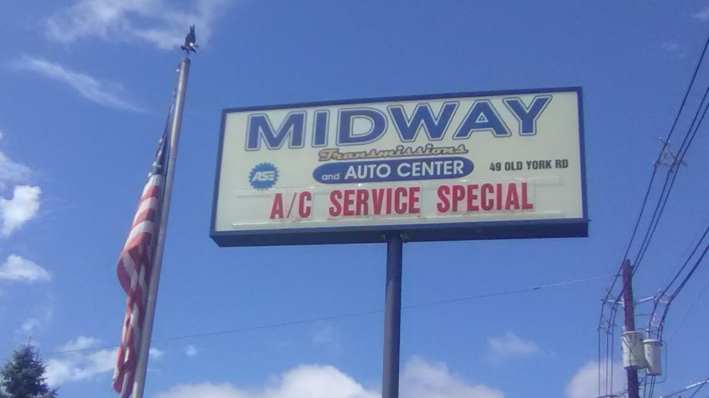 Midway Transmissions & Auto Center | 49 Old York Rd, Bridgewater, NJ 08807 | Phone: (908) 526-5380