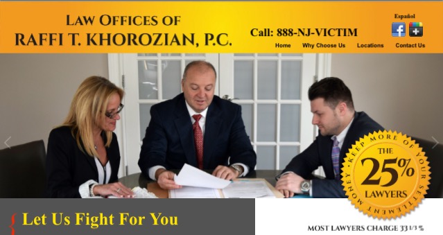 Law Offices of Raffi T. Khorozian, P.C. | 125 Half Mile Rd Suite 200, Red Bank, NJ 07701 | Phone: (732) 428-2818