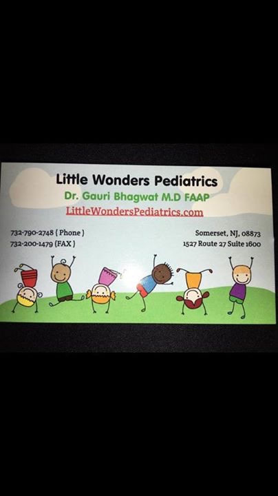 Dr. Gauri Bhagwat Pediatrician | 1527 NJ-27, Somerset, NJ 08873 | Phone: (732) 790-2748