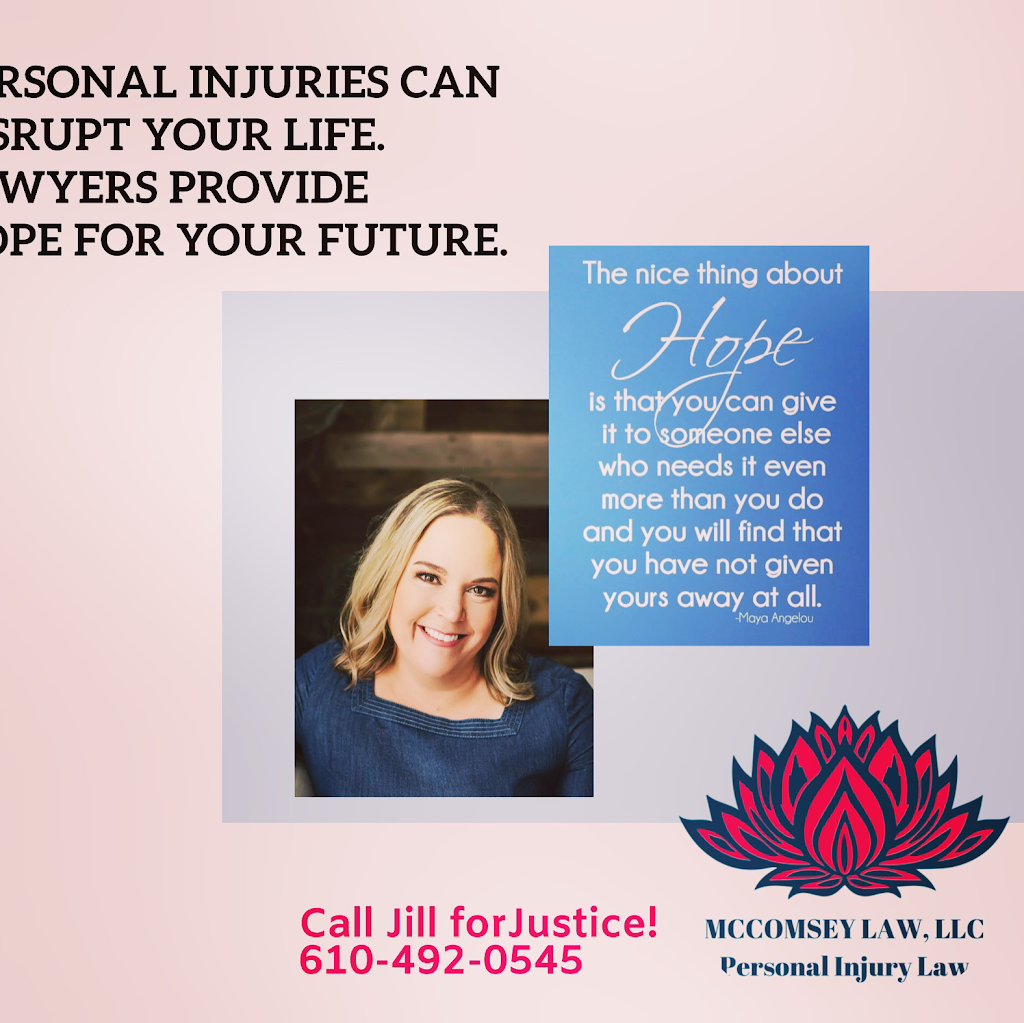 McComsey Law, LLC | 2239 Milford Square Pike Suite C, Milford Square, PA 18935 | Phone: (610) 936-6542