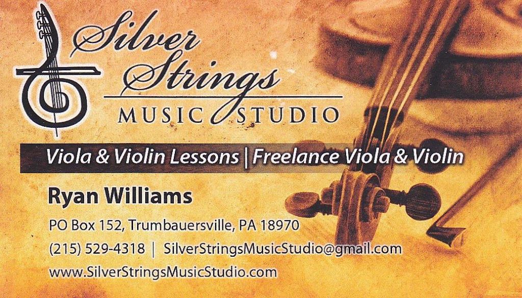 Silver Strings Music Studio | 235 Main St N, Trumbauersville, PA 18970 | Phone: (215) 529-4318