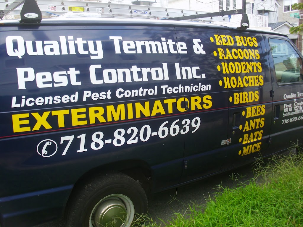 Quality Termite & Pest Control Inc. | 10118 127th St, Queens, NY 11419 | Phone: (718) 820-6639