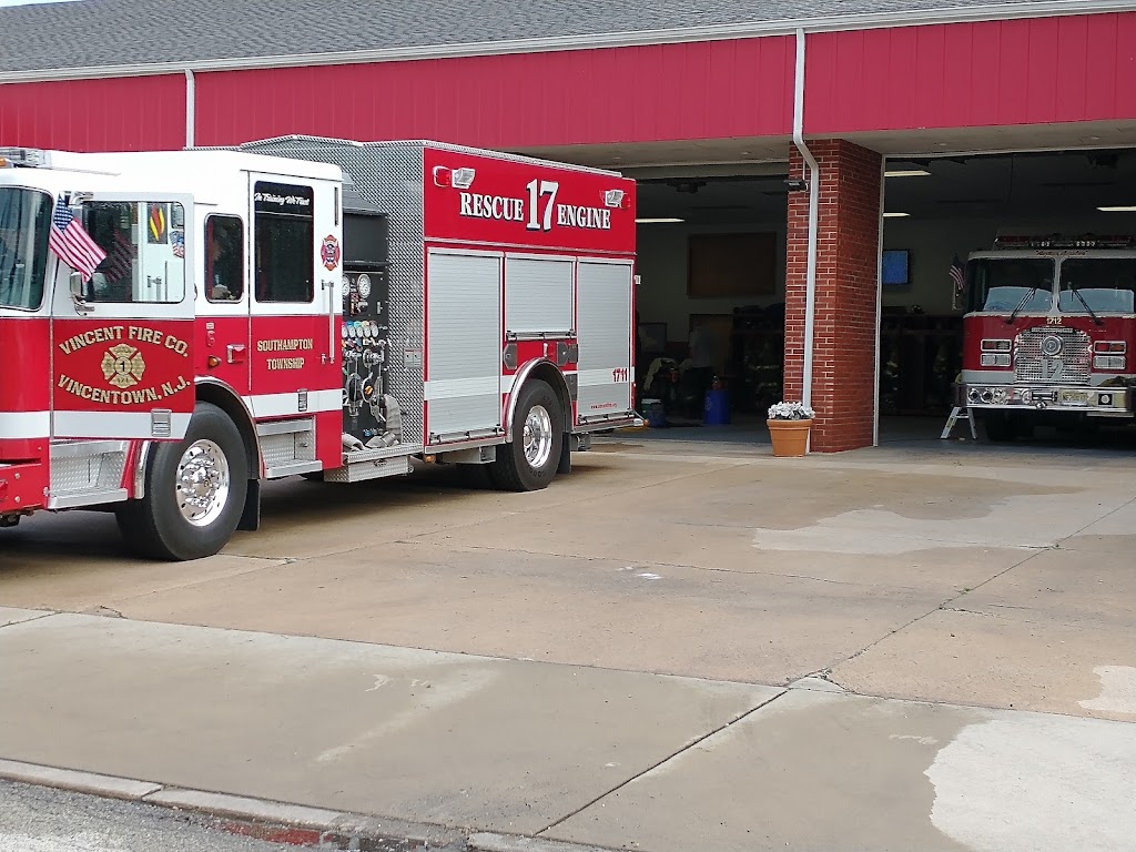 Vincent Fire Company No 1 | 16 Race St, Southampton Township, NJ 08088 | Phone: (609) 859-3200