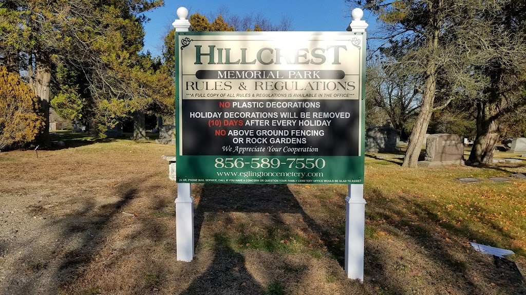 Hillcrest Memorial Park | 500 Delsea Dr, Sewell, NJ 08080 | Phone: (856) 589-7550