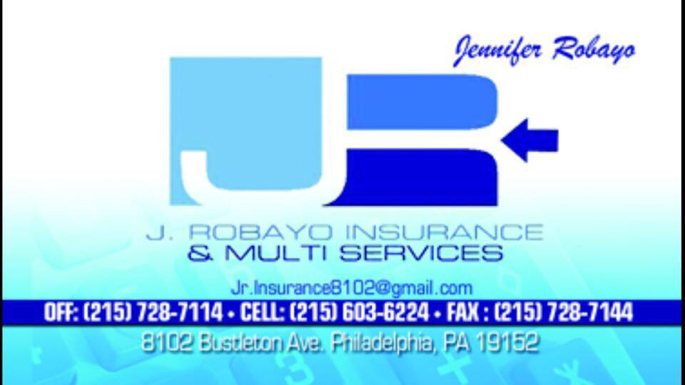 J. Robayo Insurance | 8102 Bustleton Ave, Philadelphia, PA 19152 | Phone: (215) 728-7114