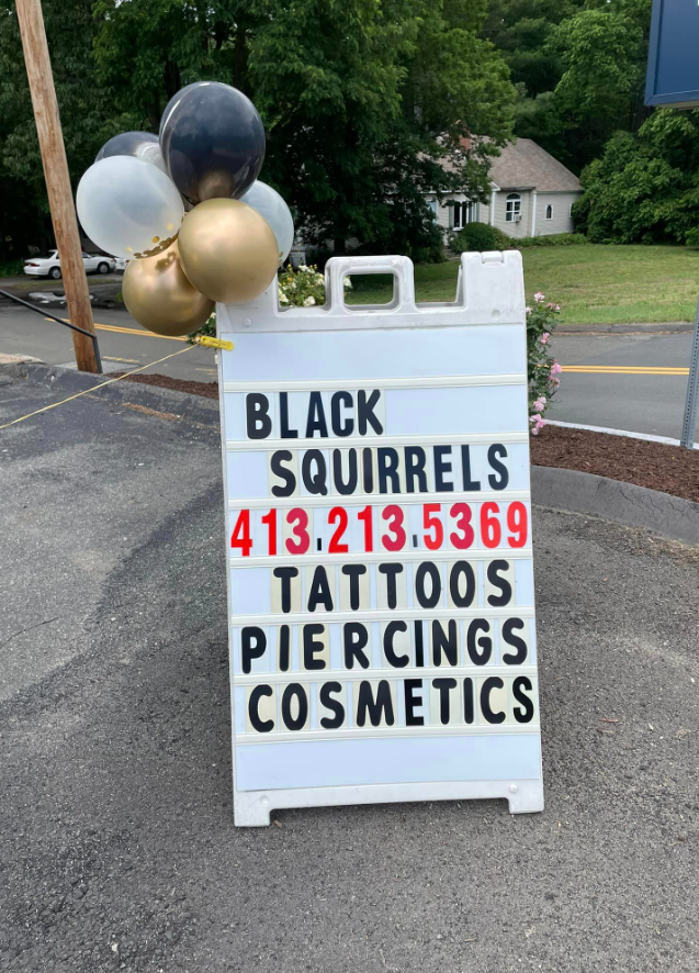 Black Squirrels Studio - Tattoos & Piercings | 439 Granby Rd #2, South Hadley, MA 01075 | Phone: (413) 213-5369