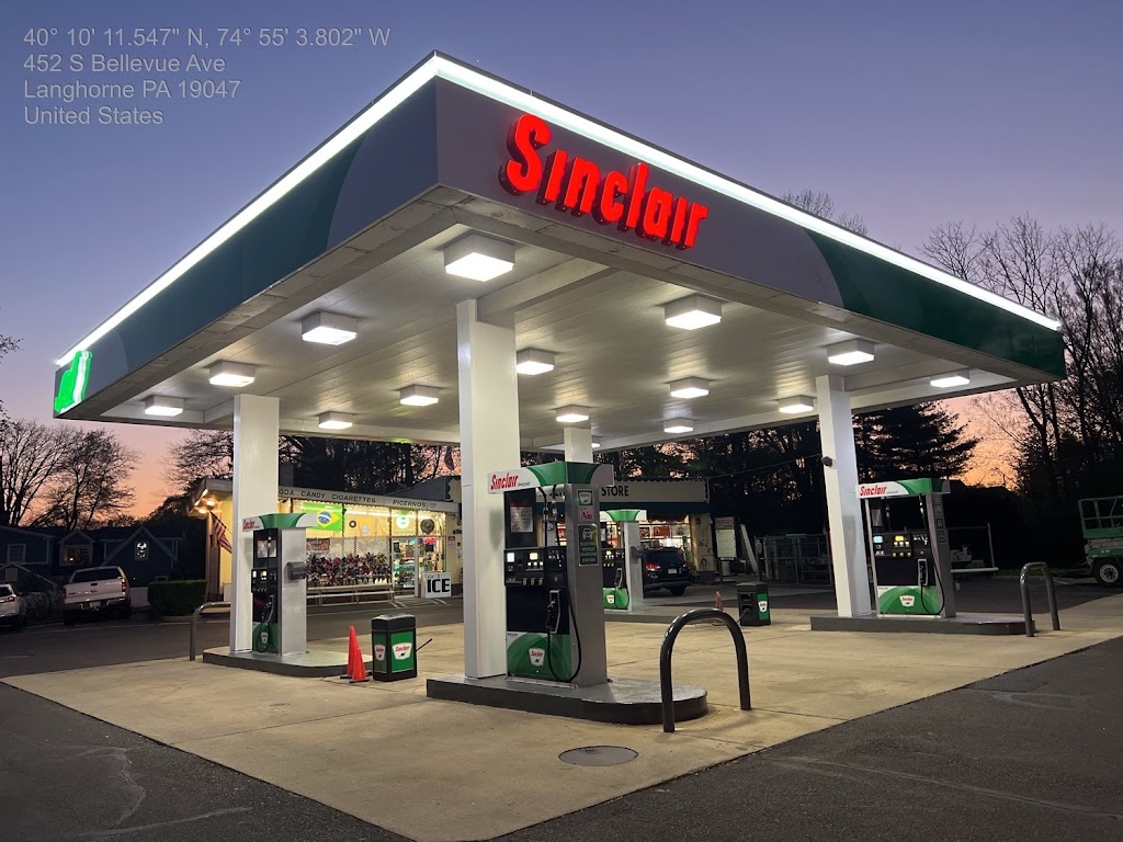 Picerno’s Gas -SINCLAIR | 452 S Bellevue Ave, Langhorne, PA 19047 | Phone: (215) 702-7200