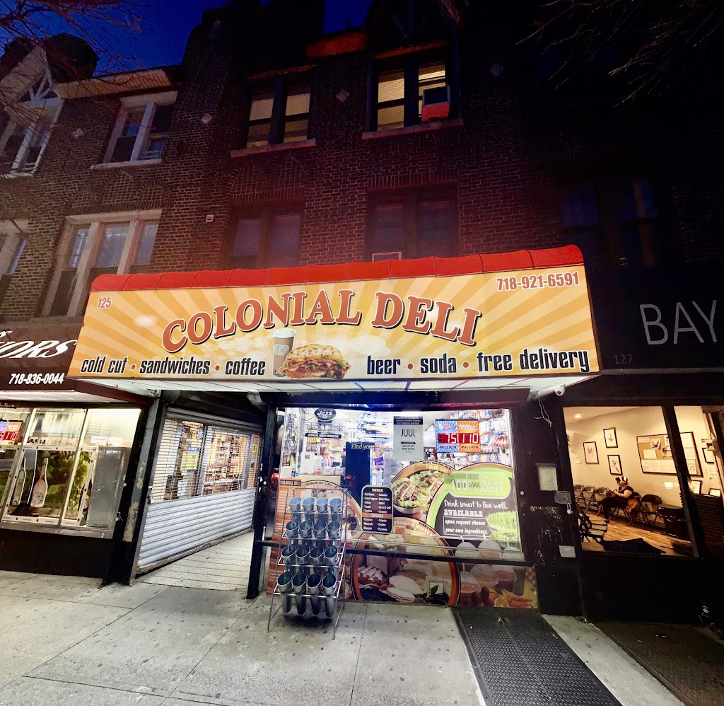 Colonial Deli & Juice Bar | 125 Bay Ridge Ave, Brooklyn, NY 11220 | Phone: (718) 921-6591